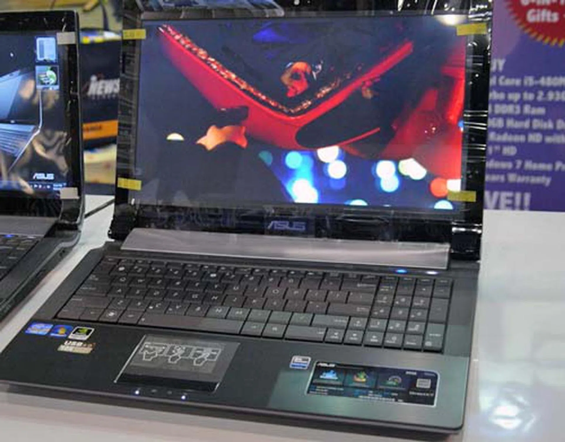 The 15.6-inch ASUS N53SV sports the newest Intel Sandy Bridge processors in the form of the Core i7-2630QM (2.0GHz) and has 8GB RAM, 640GB HDD and NVIDIA's GeForce GT 540M discrete graphics. The price? A cool $1898, but it looks like it is worth the cash.