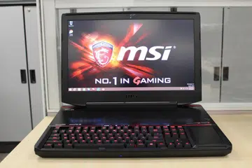 With gold key caps, SLI graphics and a mechanical keyboard, the GT80 Titan SLI is the epitome of premium.