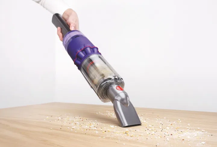 The Omni-glide can be transformed into a handheld vacuum. (Image source: Dyson)