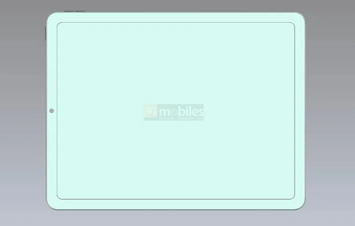 Purported render of the 12.9-inch Apple iPad Air. Image source: 91mobiles
