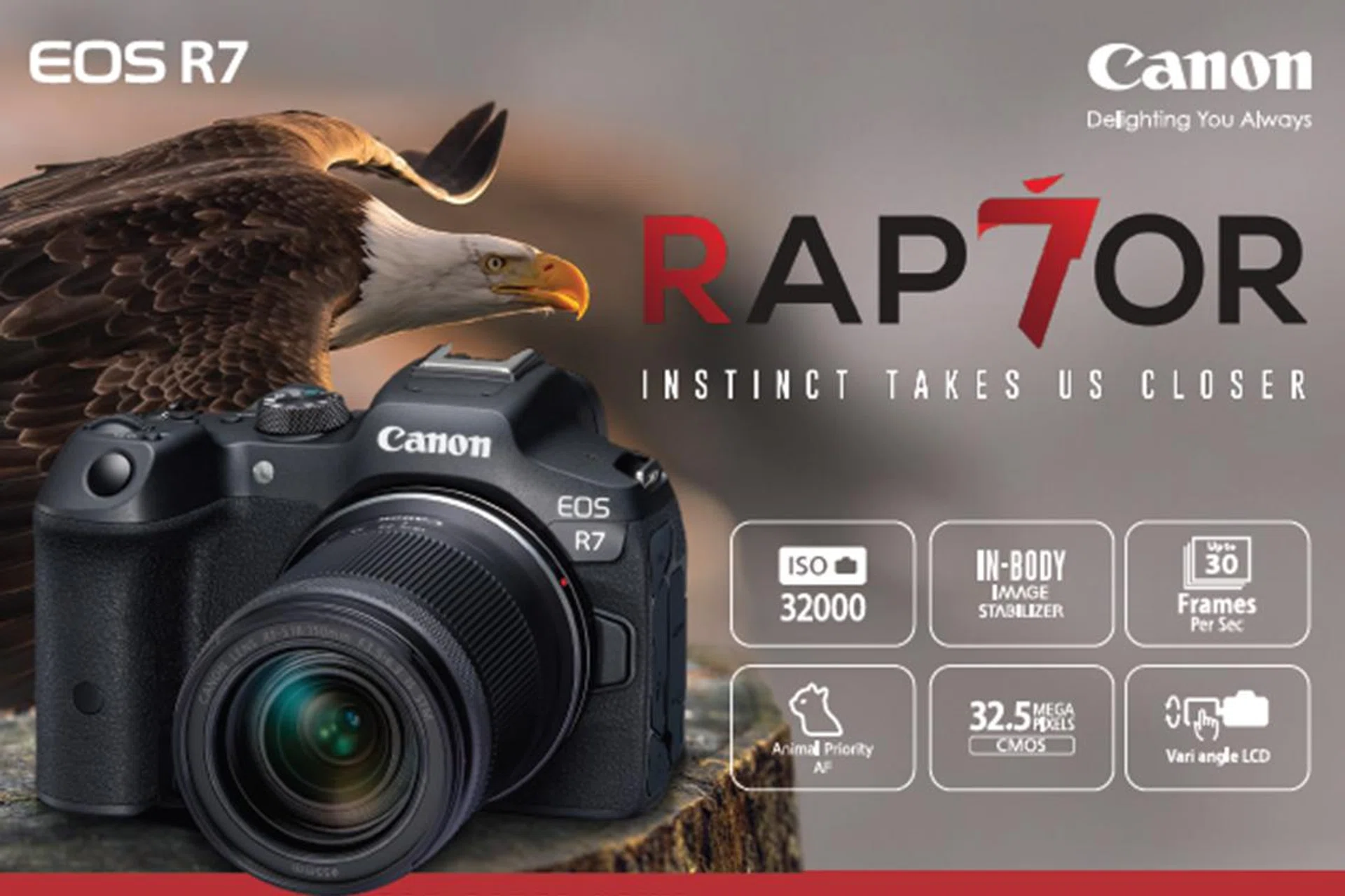 Canon EOS R7 now accepting pre-orders.