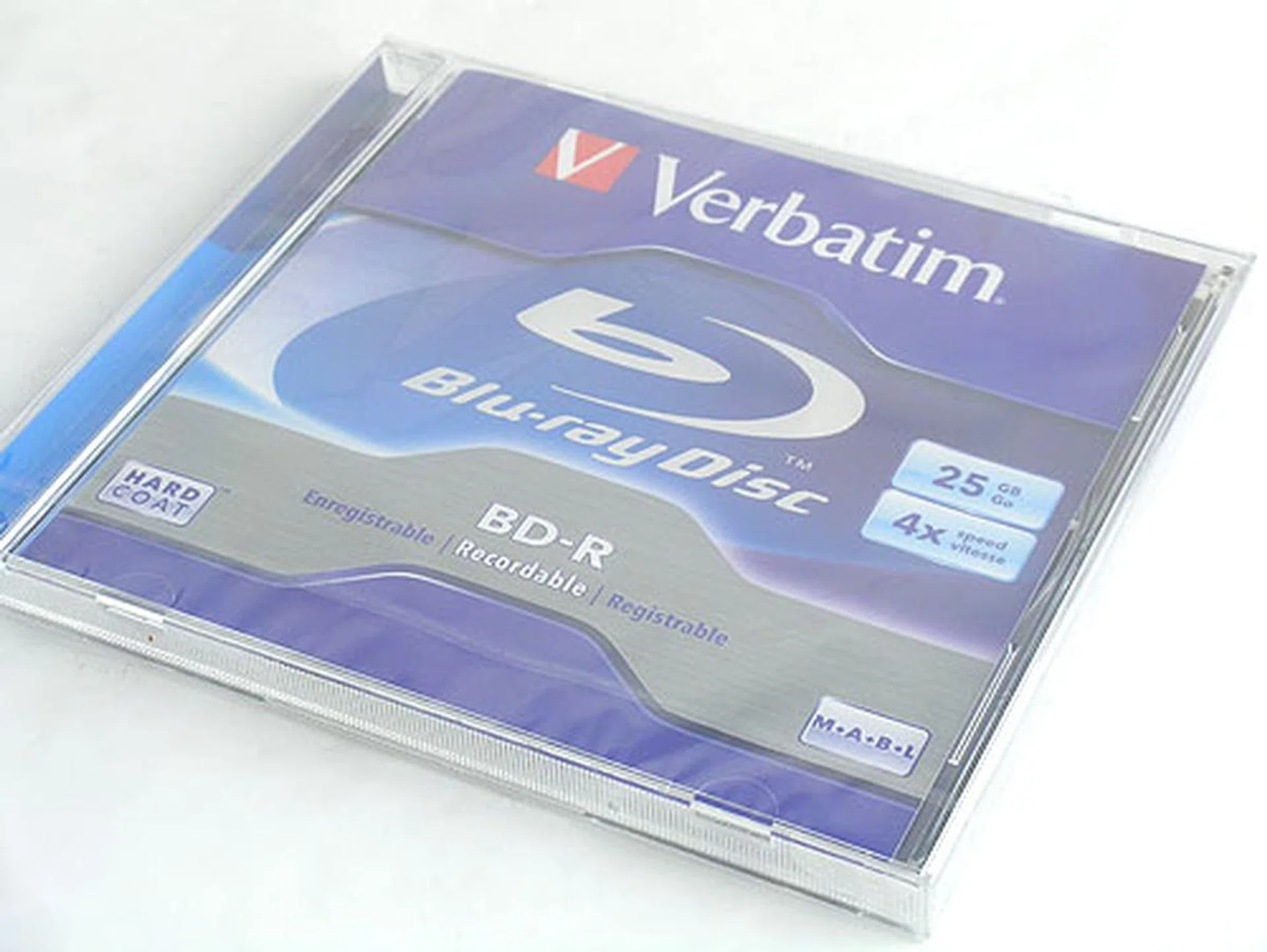 LG provided us with these Verbatim 4x BD-R media, which turned out to be capable of going up to 6x write speed on the GGW-H20L.
