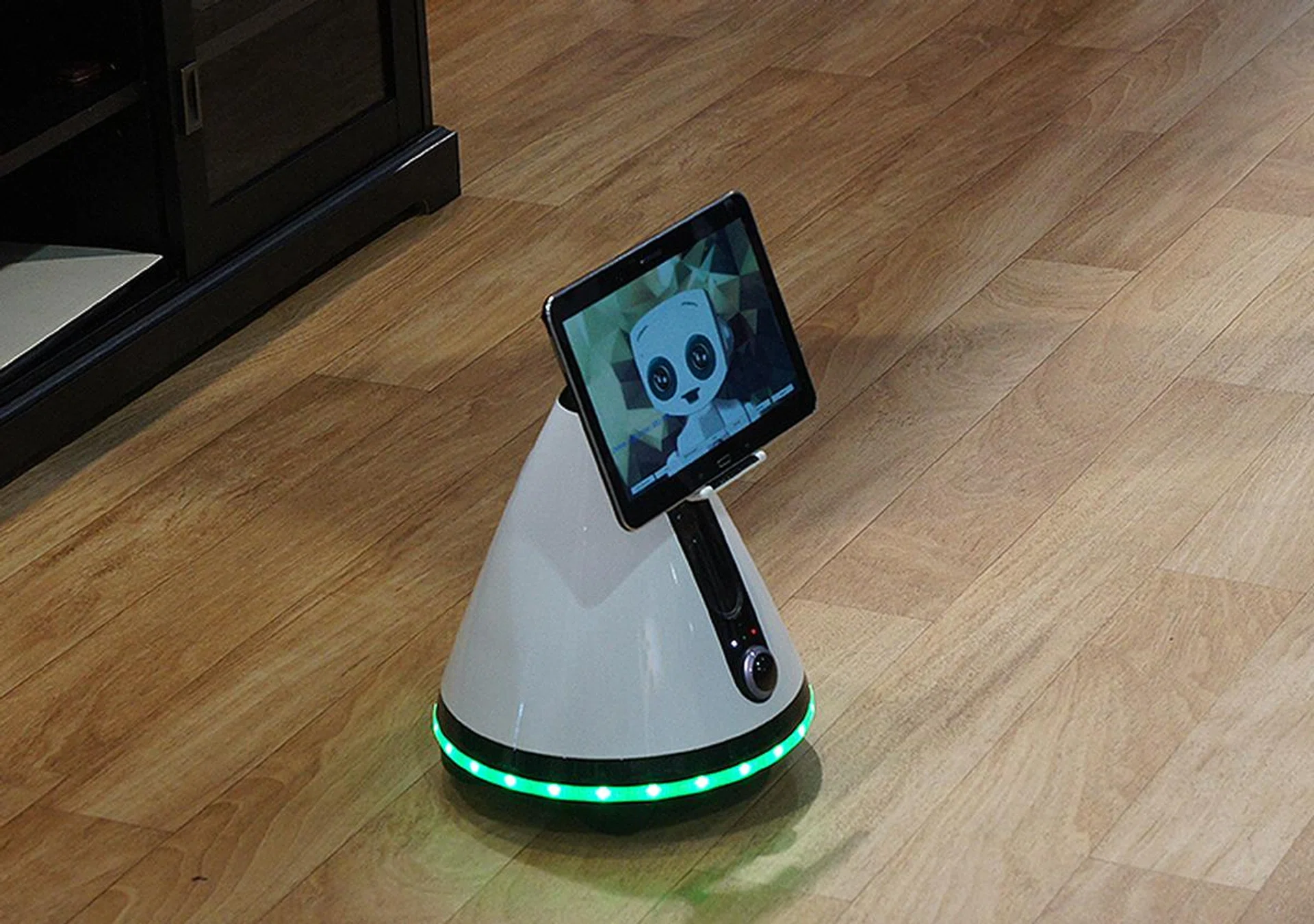 Based in Korea, Future Robot has little robots that aims to allow family and friends to get connected with each other even if they were living physically apart. For example, a mum working overseas elsewhere could connect to the robot back at home and use it to wake her children up for school.