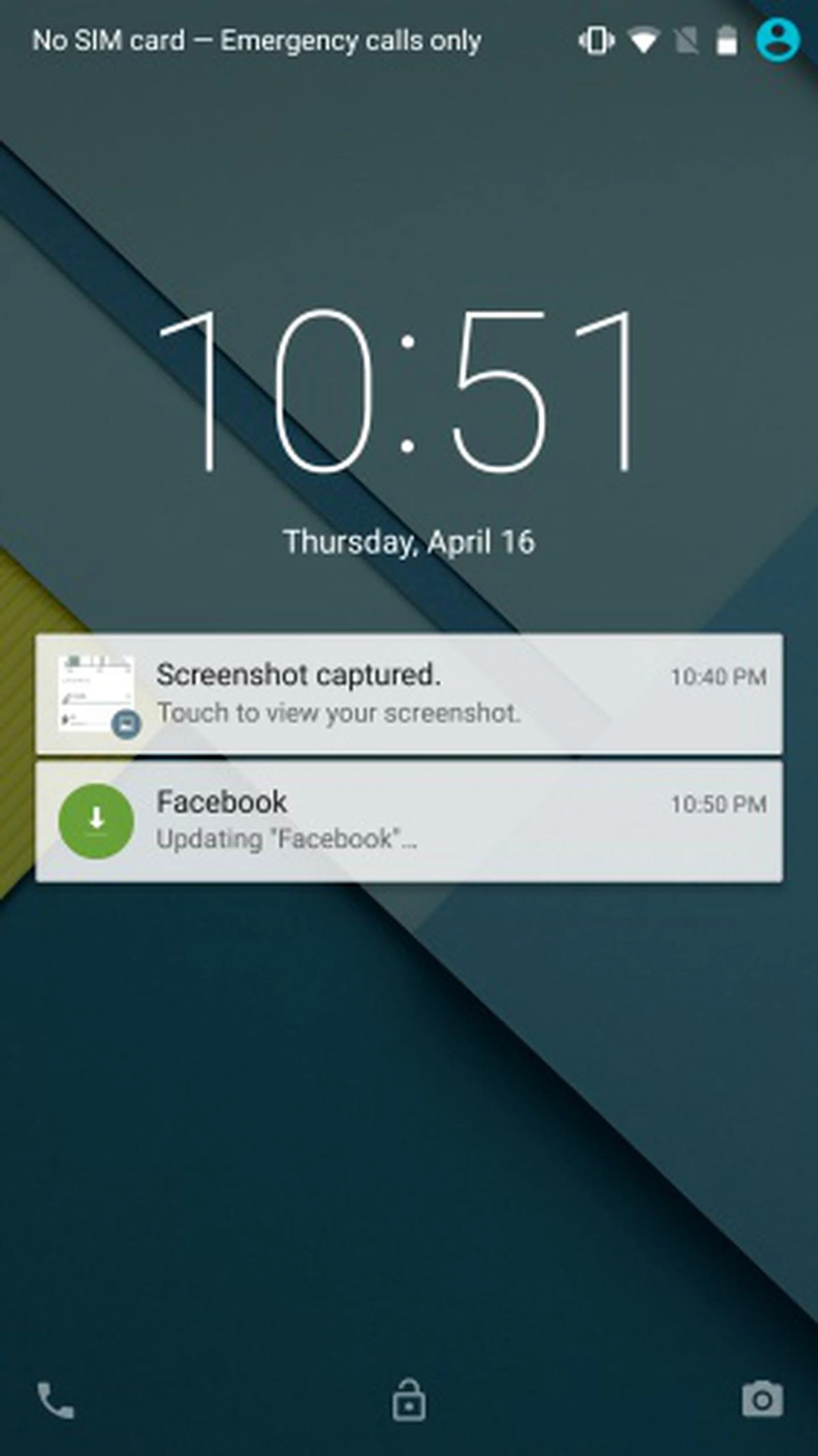 Notifications on the lock screen are now more interactive.