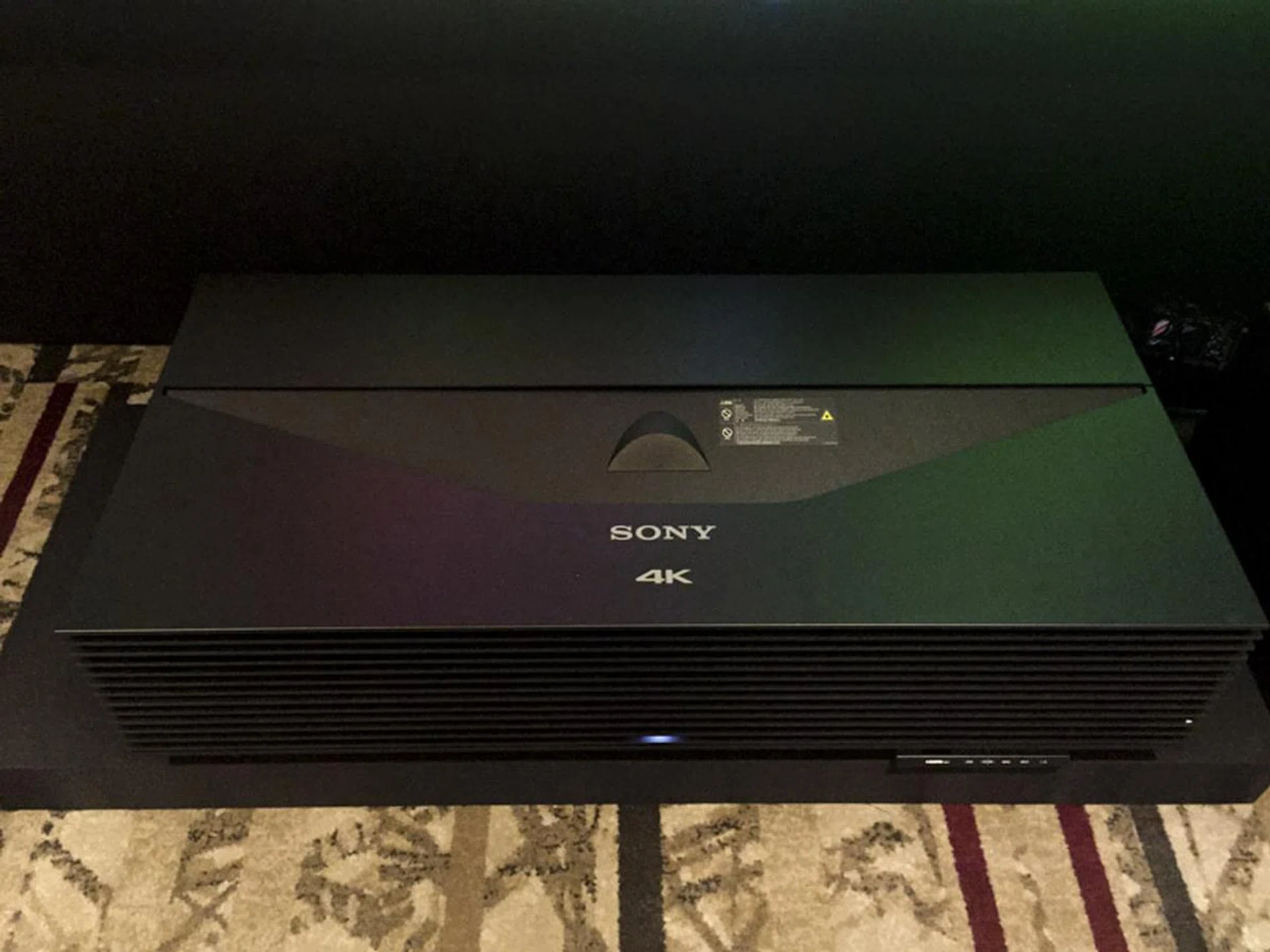 The VPL-GTZ 1 is a 4K projector that needs a throw distance of just 7 inches! 