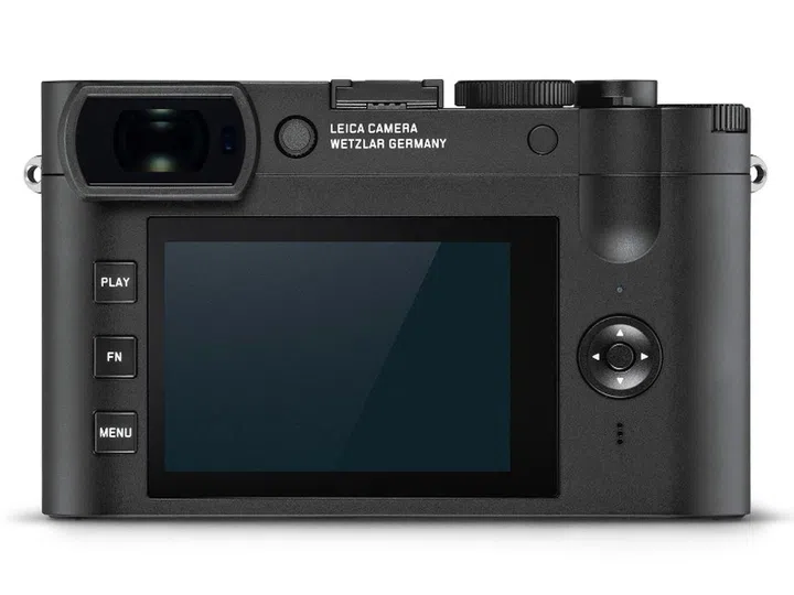 The rear of the Q2 Monochrom. (Image source: Leica)