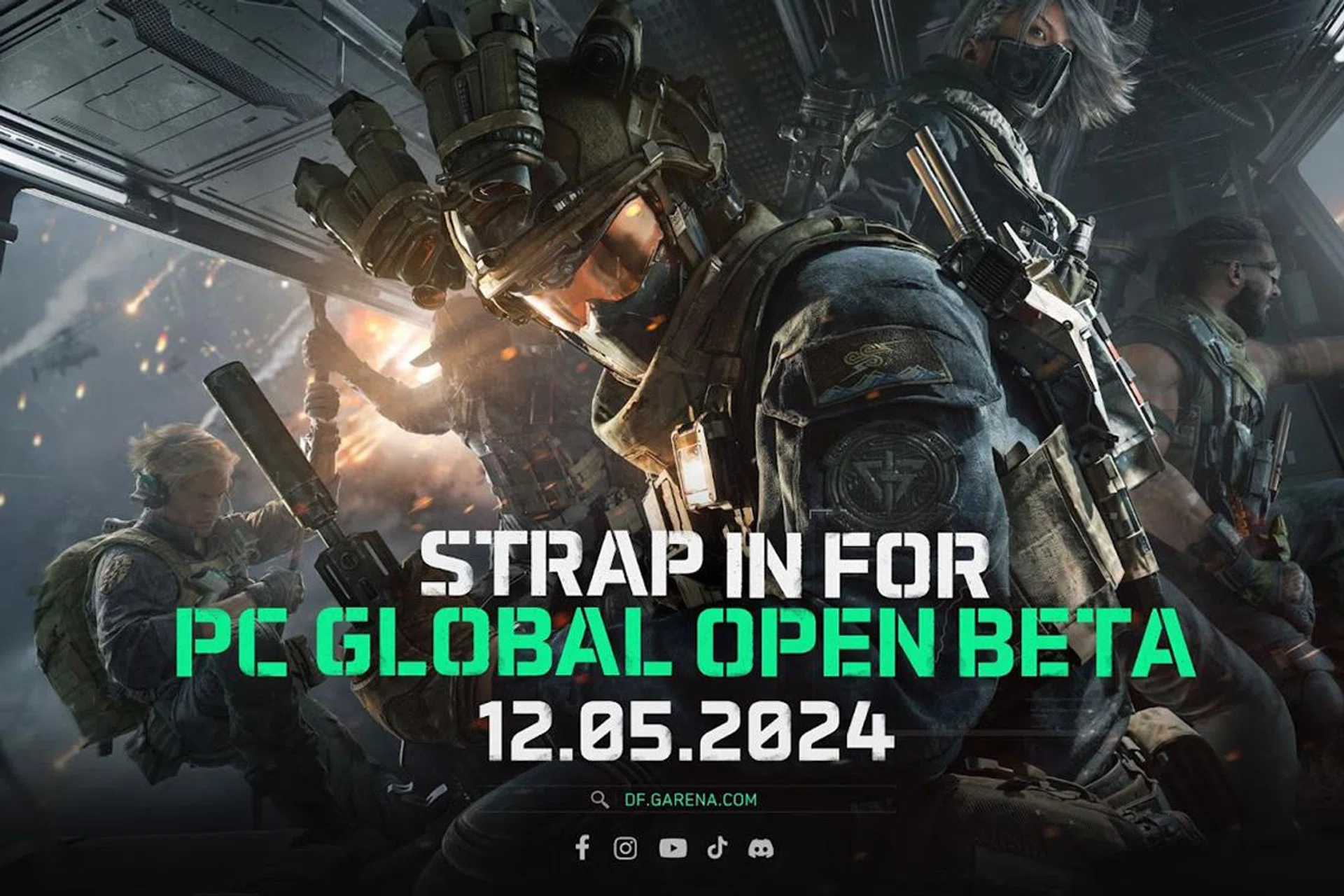 The game features four 'Operator' roles and two gameplay modes. (Image source: Garena)