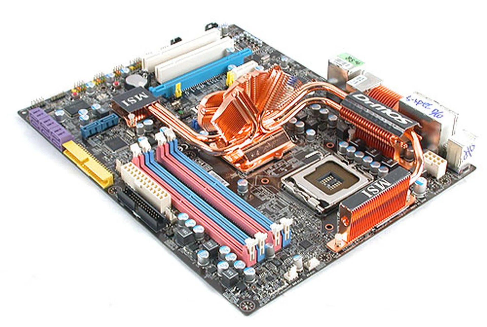 MSI has a very decent performing P45 board with some unique features but the BIOS could do with some more polish. 