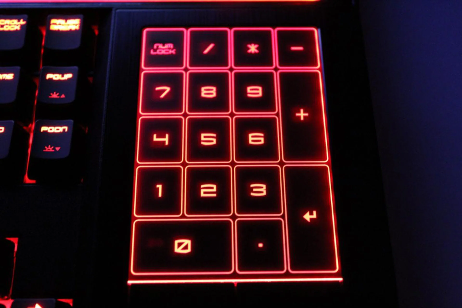 The trackpad may not be conventional, but we like it for its accuracy and responsiveness.