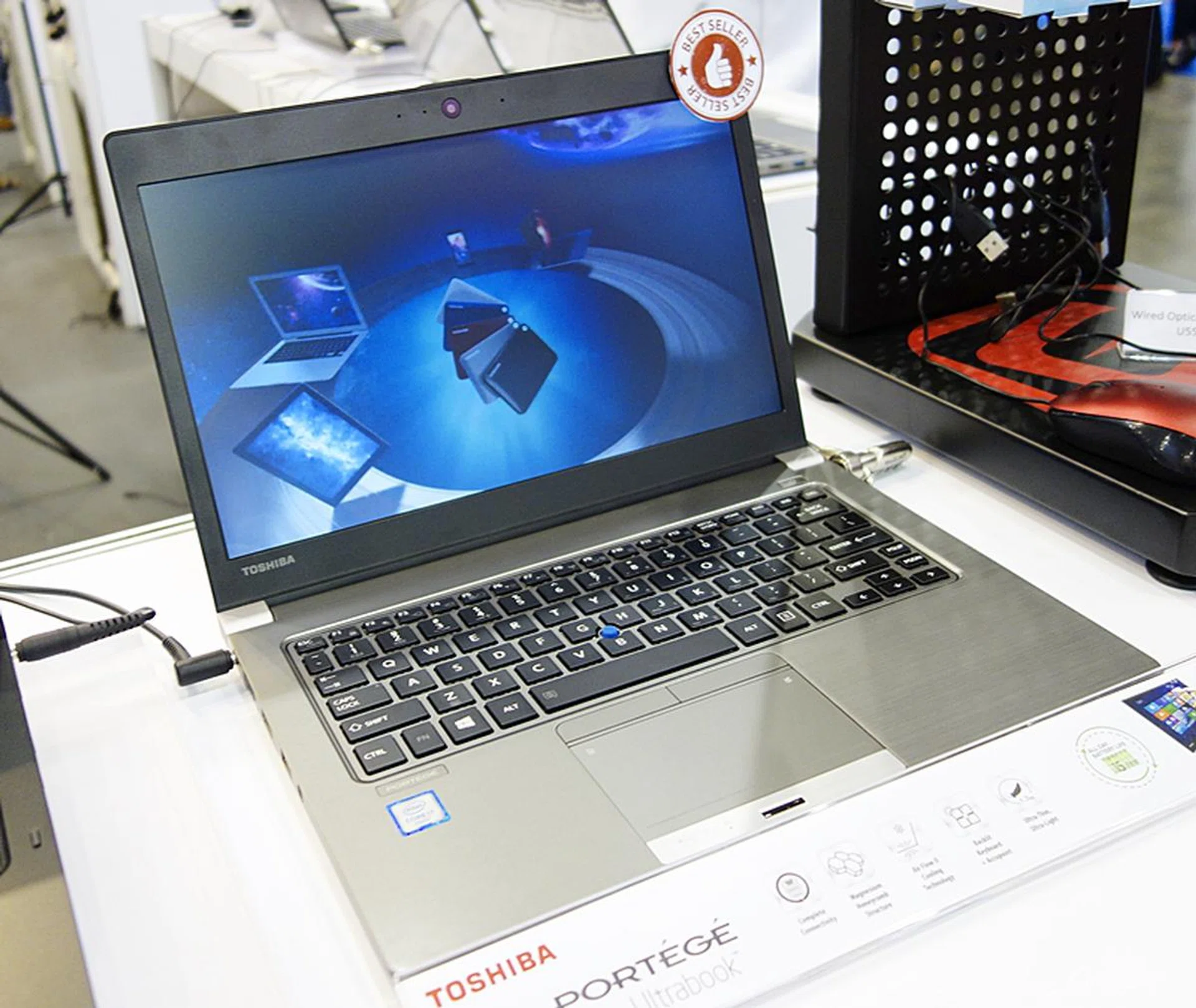 The Toshiba Protege Z30 is a svelte business ultrabook that measures just 17.9mm thick, and tips the scale at just 1.2kg. Like the Protege Z20t, the Protege Z30 is powered by Intel's latest Skylake processors, and can be spec'ed with up to an Intel CoreTM i7-6600U processor (2.6GHz, up to 3.4GHz, 4M Cache), which is priced at $2,499. The Intel Core i5-6200U CPU (2.3GHz, up to 2.8GHz, 3M Cache) will cost $2,299. Both SKUs comes with 8GB of DDR3 system memory, and a 256GB SSD. What most business users will like about the Protege Z30 is that it comes with a full-sized Ethernet port, which is good for plugging into the office network. It also features a VGA port, making it easy to be used with older projectors in offices. It features a 13.3-inch Full-HD display as standard, and the ultrabook has the following warranty plans; 3-year carry-in international warranty (parts & labour), 1-year battery (carry-in).