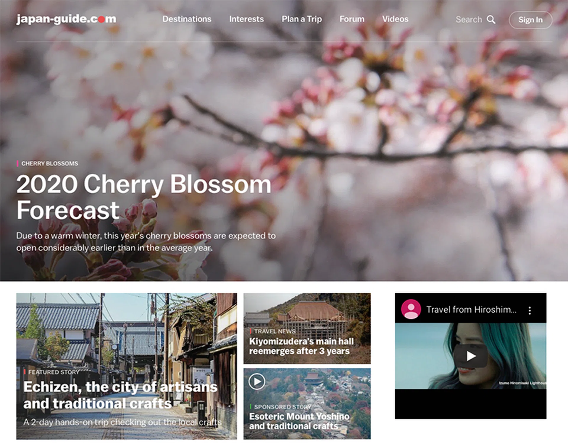 Japan Guide contains guides to just about every attraction and region in Japan, and is a great starting point for your research.