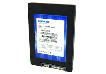 The Kingmax SMP35 Client looks just like any other 2.5-inch SSD drive.