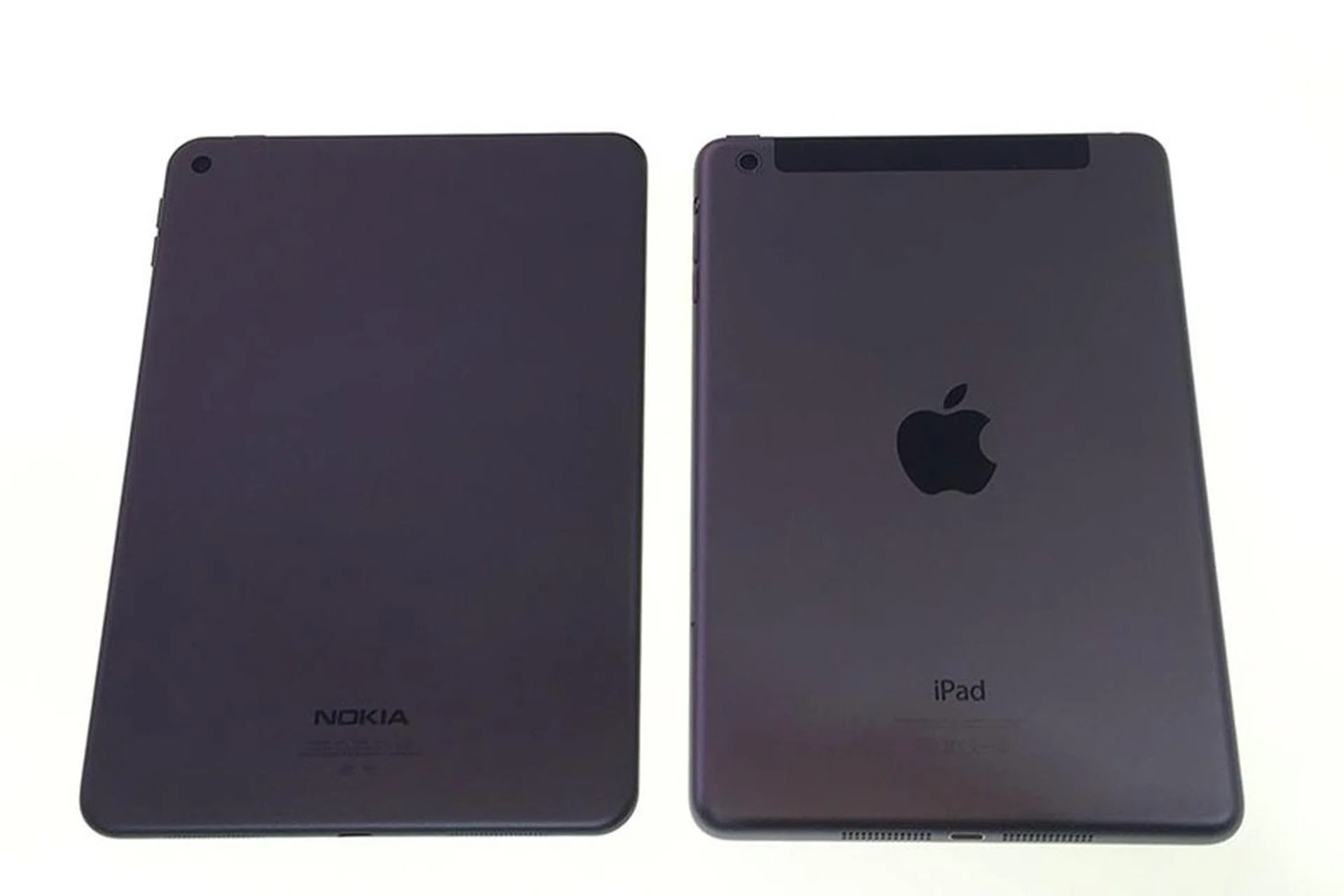 Nokia's lava gray is identical in color to Apple's slate gray.