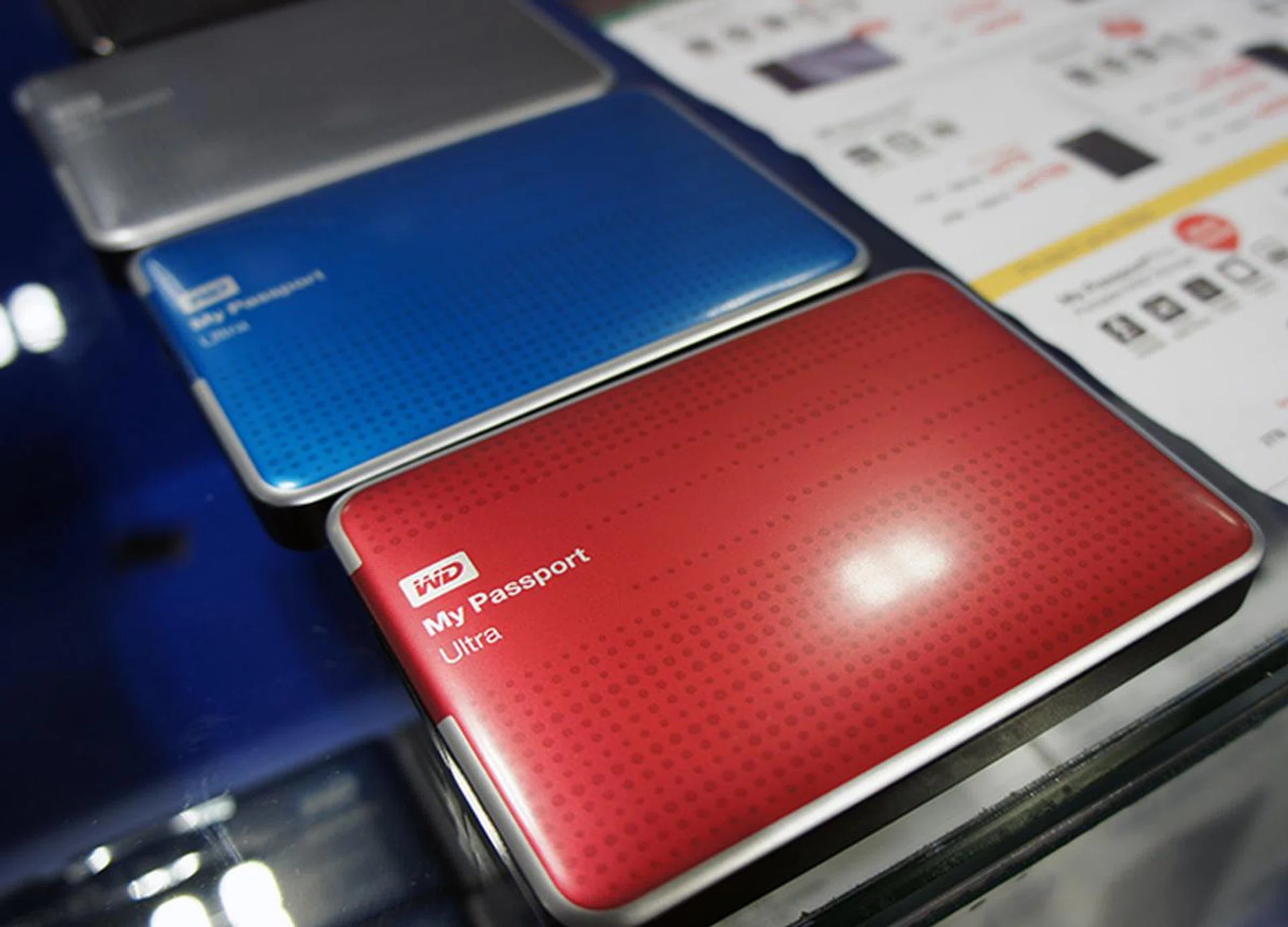 Available in different colors, the My Passport Ultra is going for $85 for the 1TB model and $169 for the 2TB model.