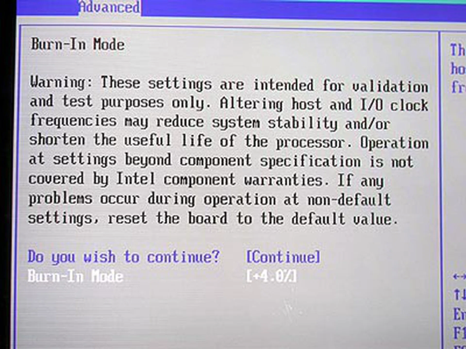 Sanctioned overclocking from Intel? OMG! 