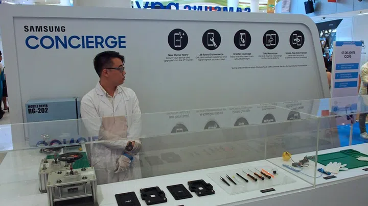 Did you know Samsung Concierge members also get one complimentary personalized servicing session with a Samsung Concierge Consultant in the comfort of their own homes or at their office (worth up to S$110)? This is just one of the many perks of the programme.