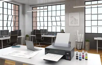 The Epson L11050 can print up to A3-sized paper. Image source: Epson. 