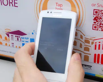 Tap, receive and read - that's the basic concept behind near field communication.