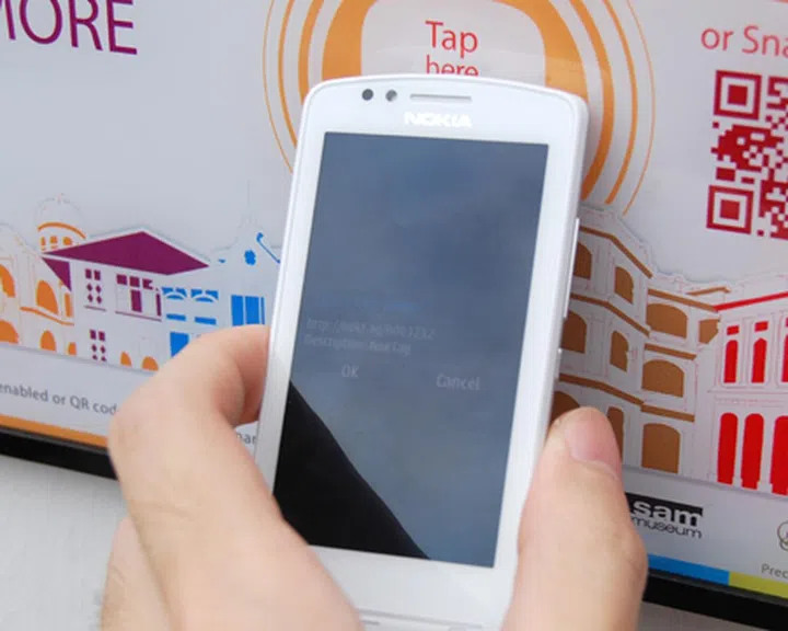 Tap, receive and read - that's the basic concept behind near field communication.