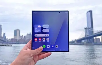 Samsung Galaxy Z Fold7 when unfolded.