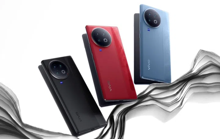 The X Fold 2 will come in three colours. Image source: Vivo. 