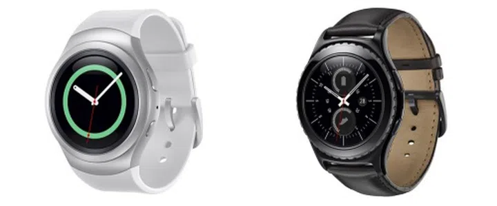 Left: Samsung Gear S2. <br> Right: Samsung Gear S2 Classic. <br>Image source: Samsung