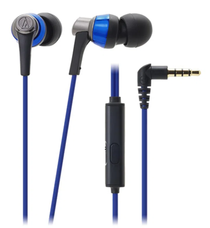 You get a choice of Red, white, blue and black with the ATH-CKR3iS.