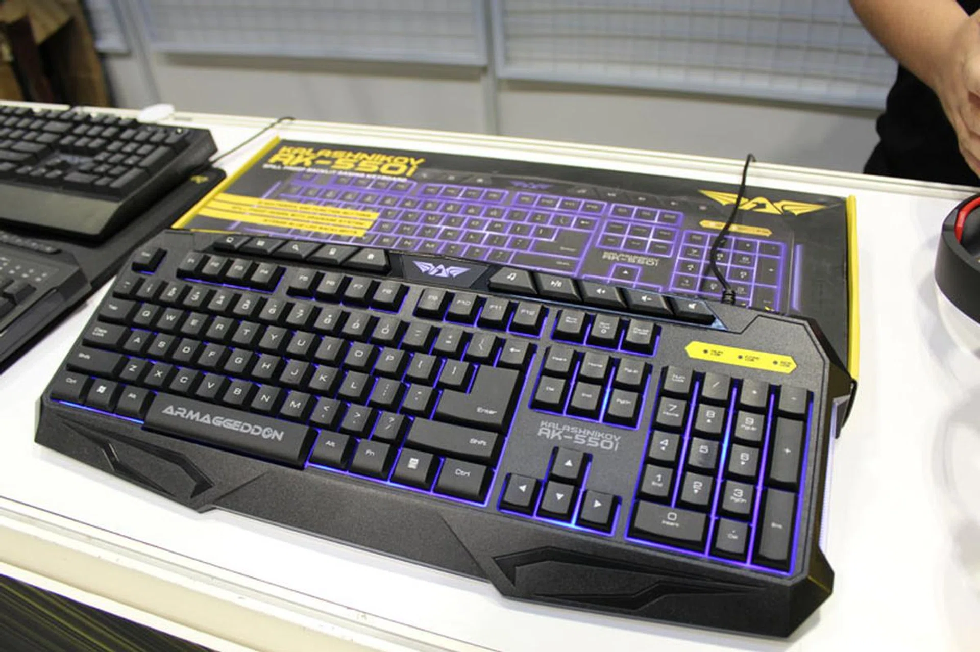 If it's a budget keyboard you're looking for the Armageddon AK 550i deserves your money. It has 10 multimedia and function buttons, is spill proof and has backlights. It's going for $29.90 with a free $5 voucher with every purchase.