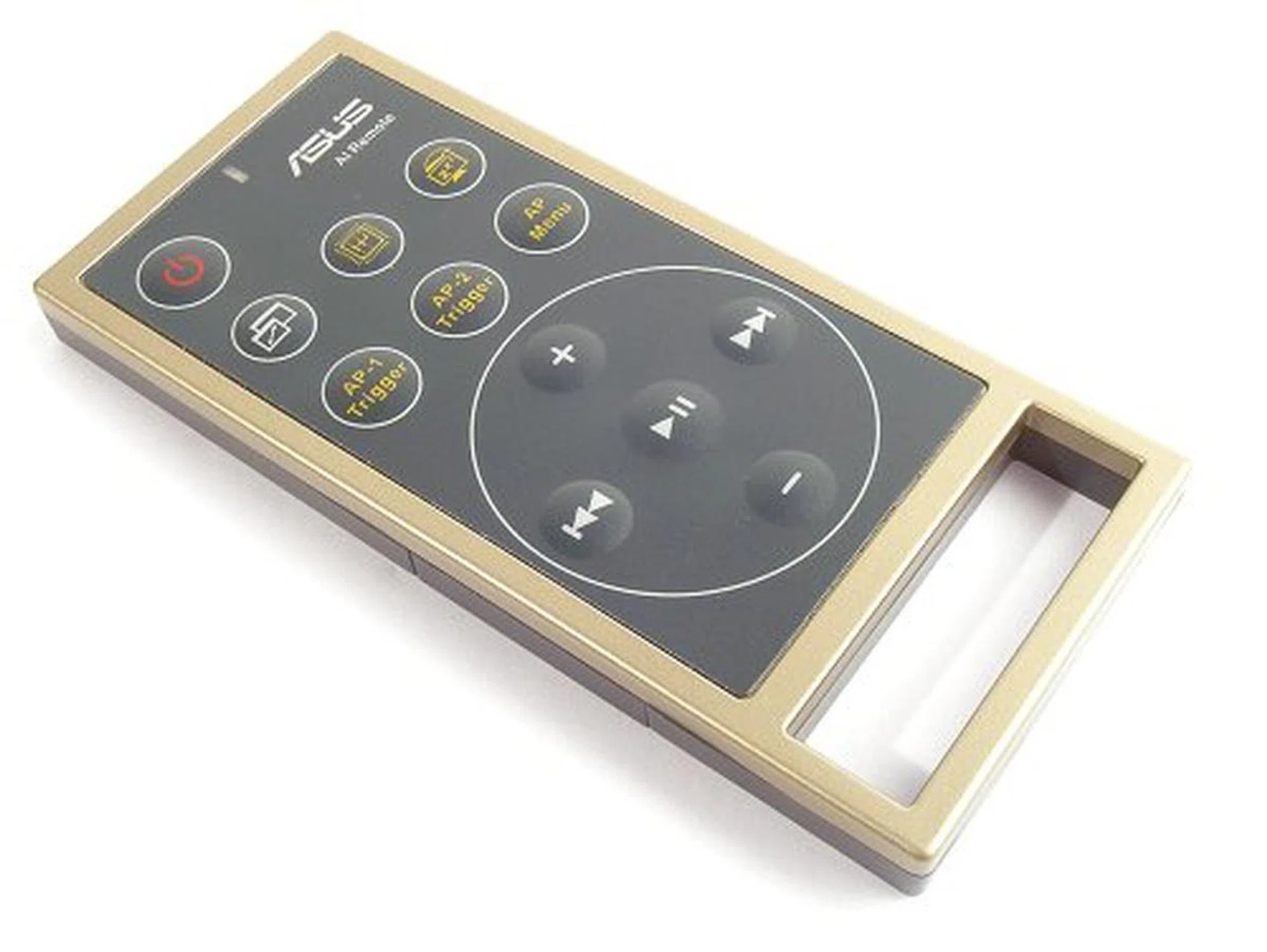 AI Remote control offers quick and easy overclocking, system standby, media controls and favorite application startup.