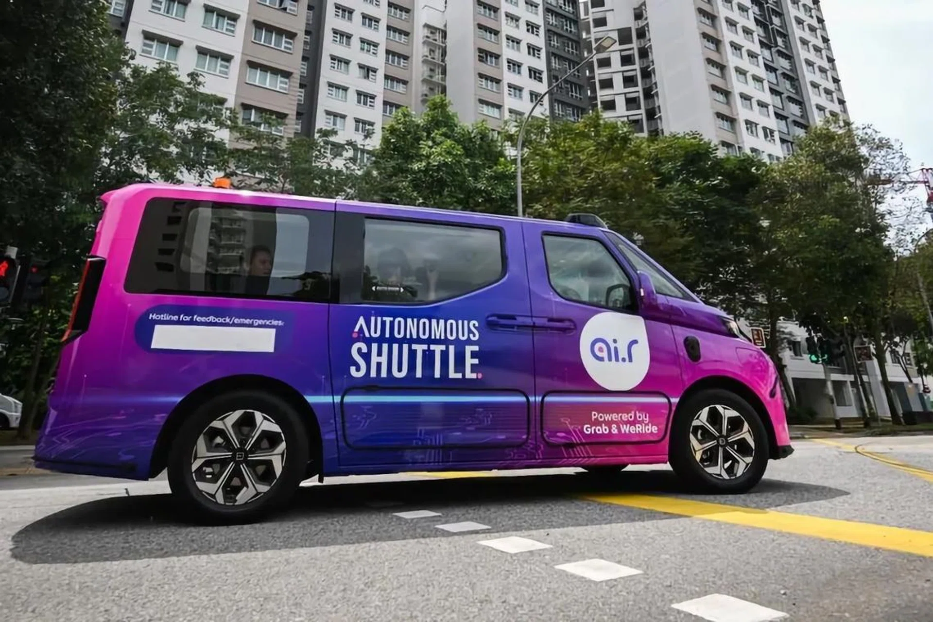 Punggol self-driving shuttle