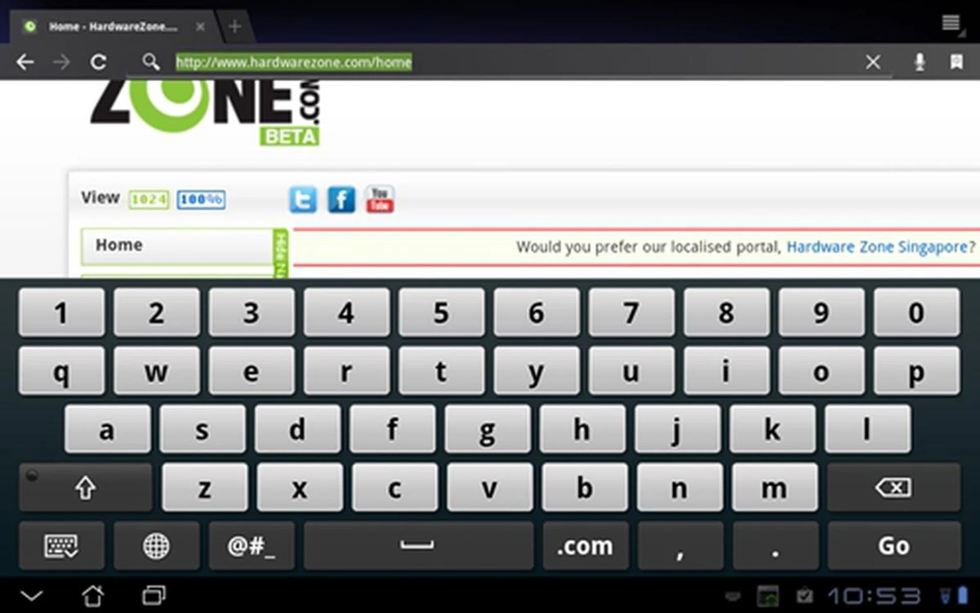 ASUS adds in another row of numbers at the top, changes the layout of some buttons and throws in dedicated keys for smiley icons.