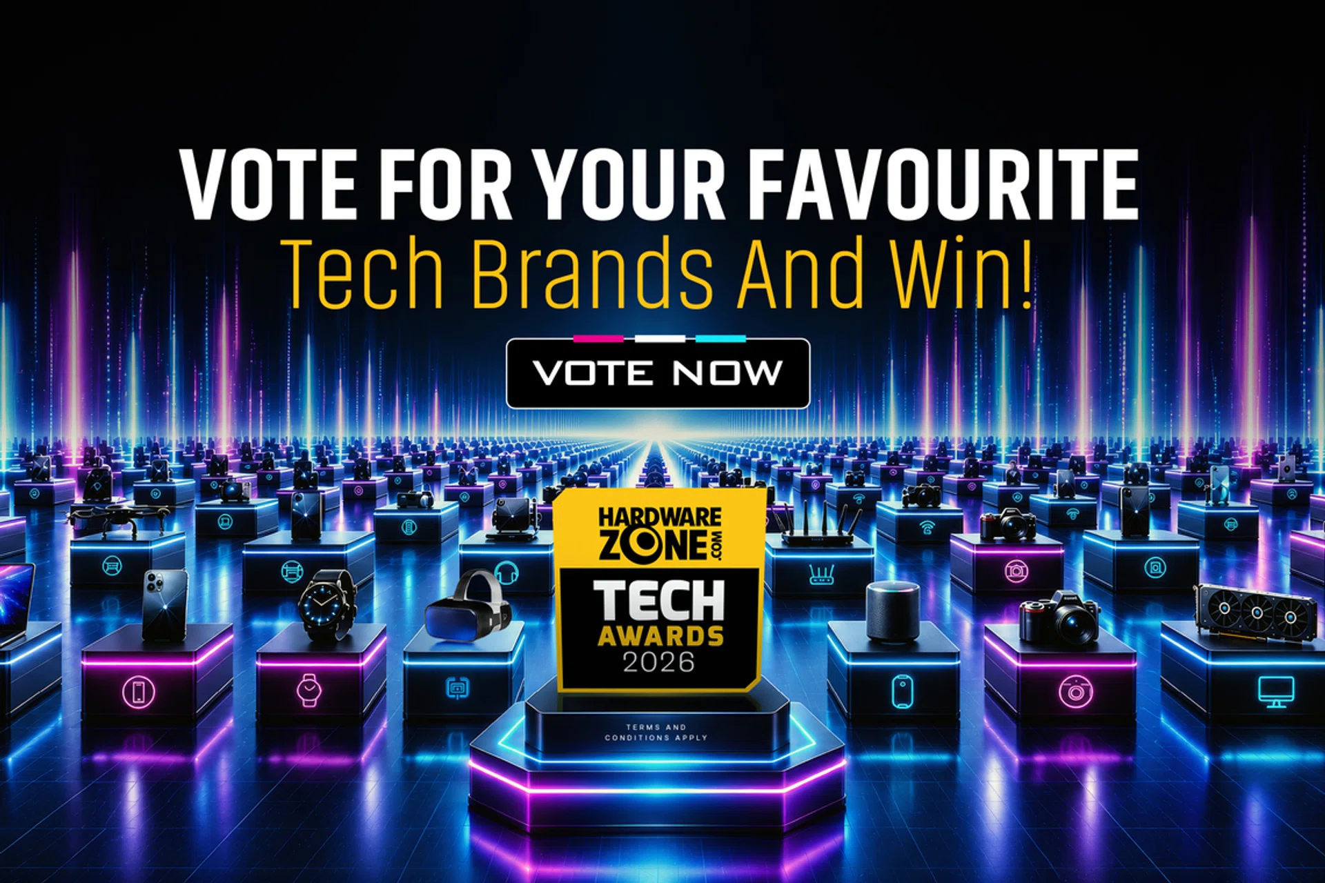 HardwareZone Tech Awards 2026 voting call