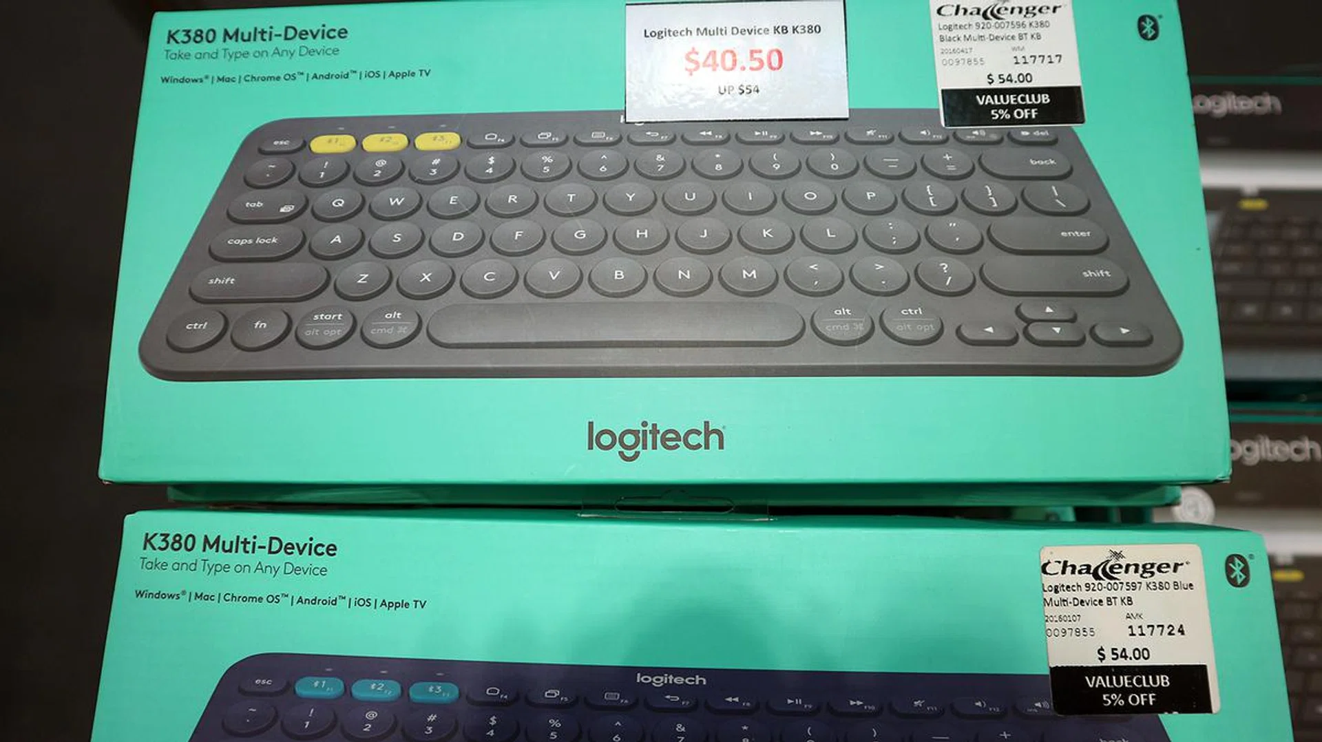 Need a proper typing surface for the many mobile devices you have? Try looking for the Logitech K380 Multi-Device Bluetooth Keyboard. It supports Windows, Mac, Chrome OS, Android OS, iOS, and even Apple TV. It’s going at S$40.50, down from its U.P. of S$54. It’s found at Booth 8301. 