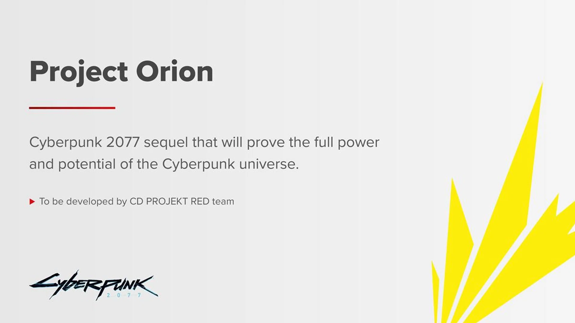 Image: CD Projekt RED