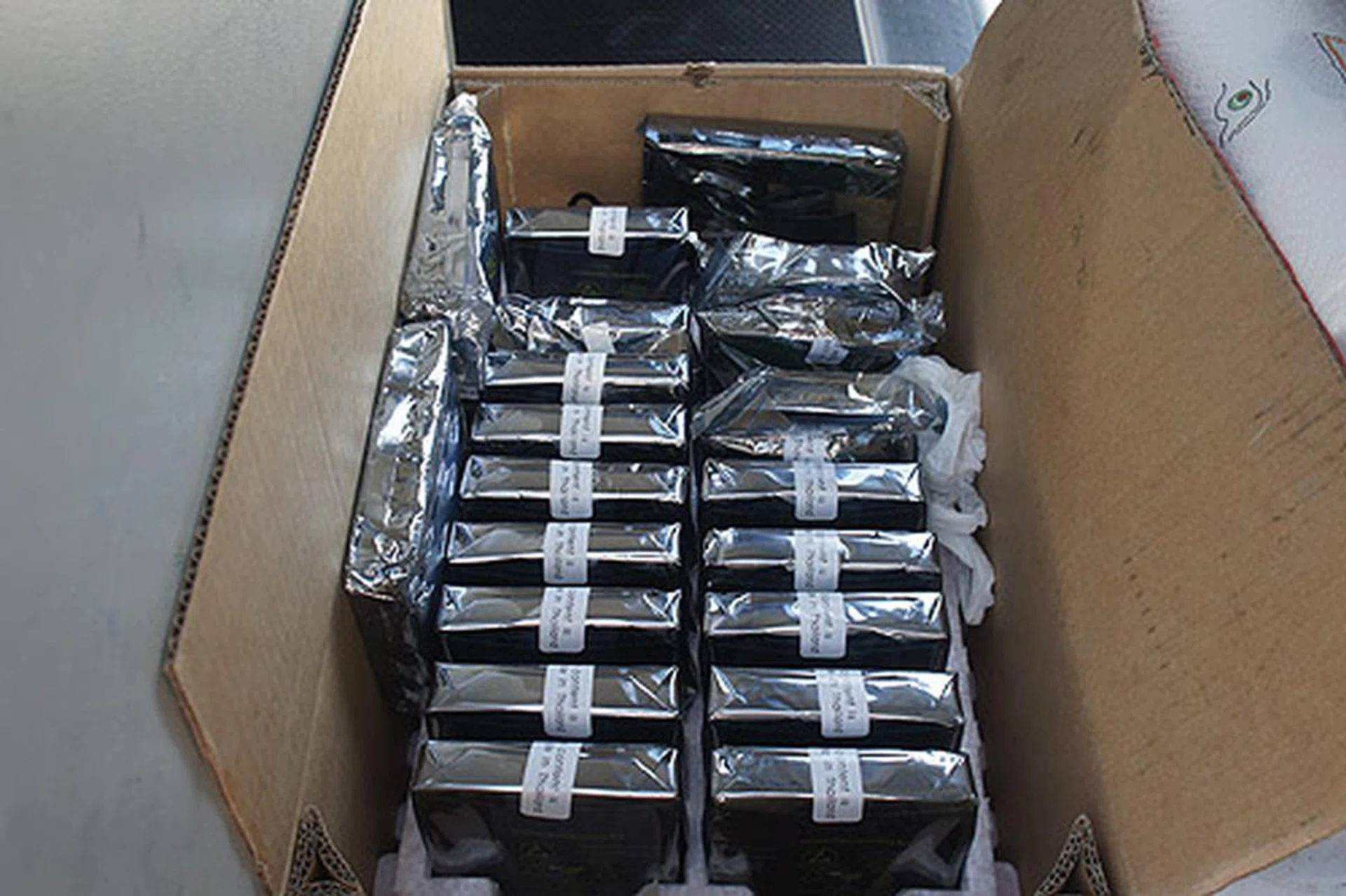 As you can imagine, mobile mapping is extremely storage intensive. TomTom uses 2TB hard drives and once the drive is filled with photos, it is couriered to its mapping center.