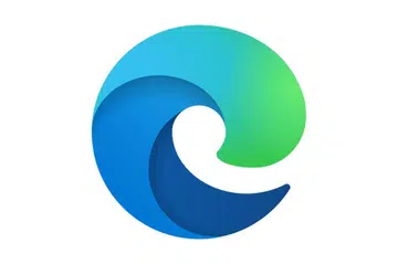 The new logo for Microsoft's Edge browser.