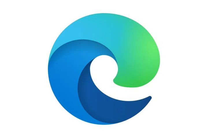 The new logo for Microsoft's Edge browser.