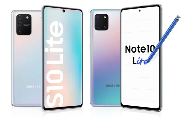 Samsung launched the Galaxy S10 Lite and Note 10 Lite in Jan 2020. (Image: Samsung.)