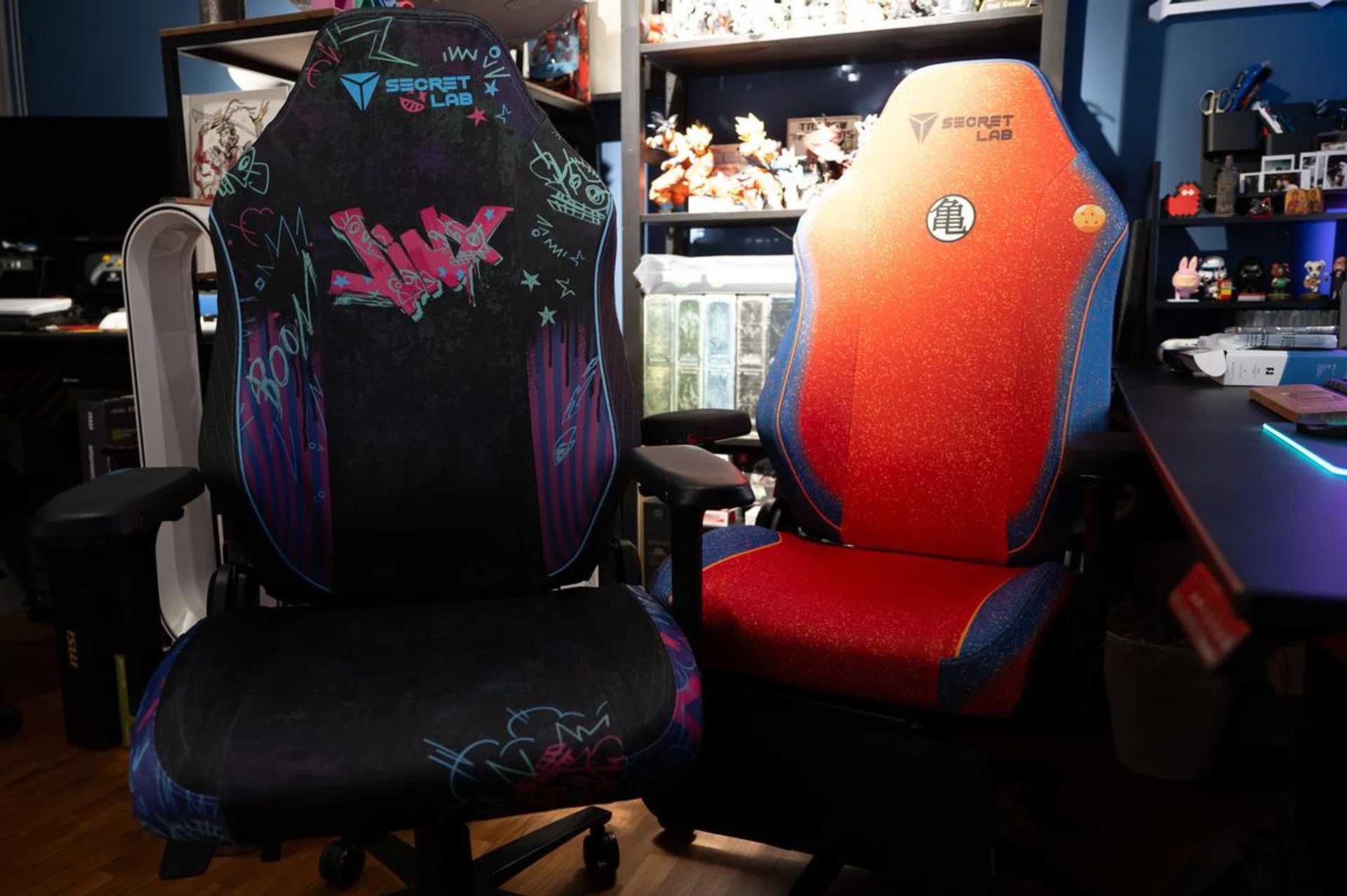 At a glance, the designs on the new material really "pops". Photo: HWZ