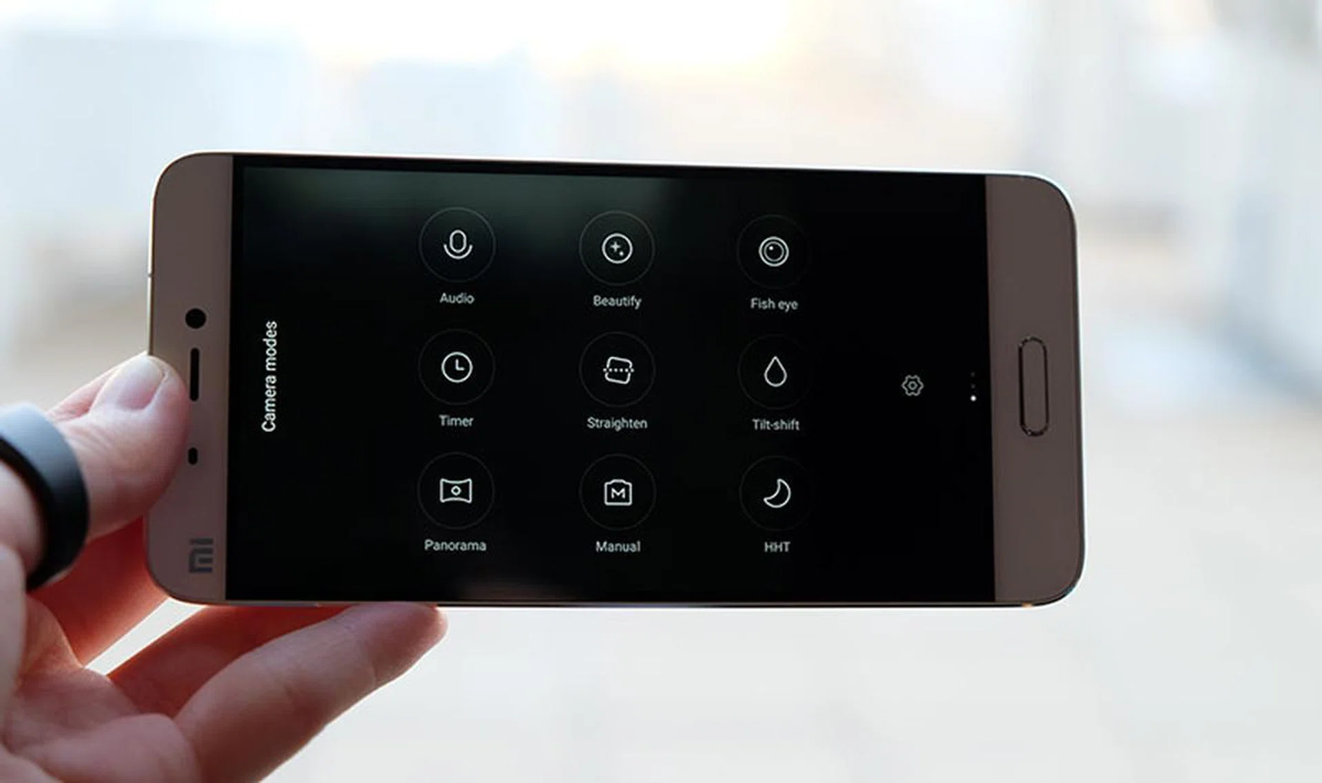 Xiaomi Mi 5 camera UI