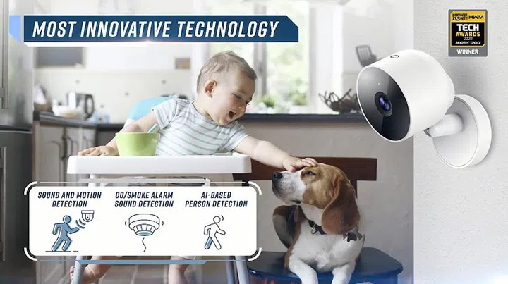 D-Link's most innovative IP camera model to date is the DCS-8350LH.
(Image source: HardwareZone)