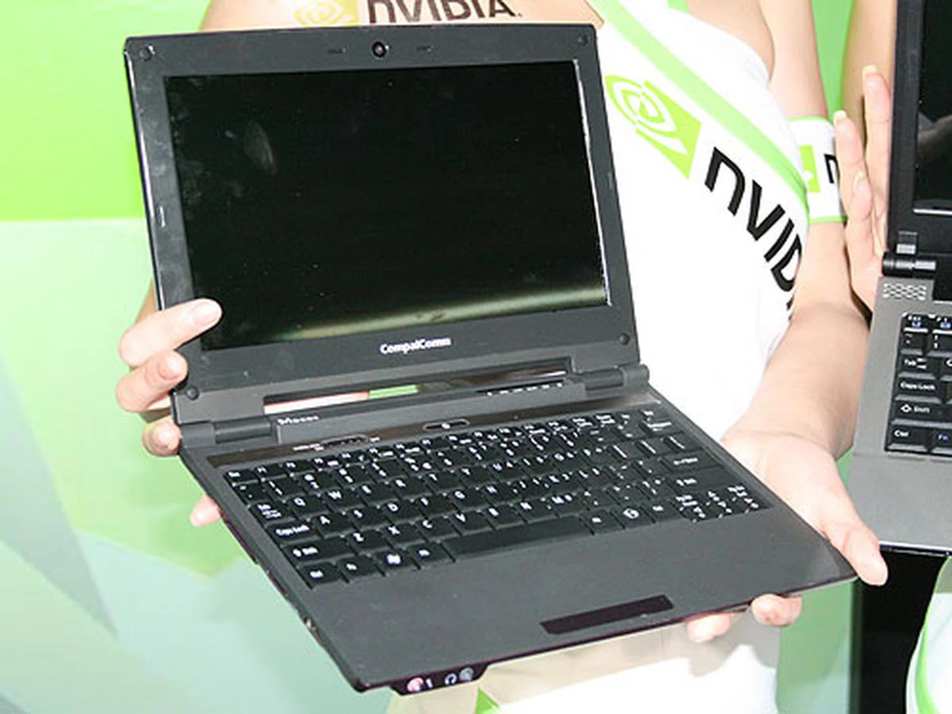 The Compal CN88 mini-notebook based on the NVIDIA Tegra platform.