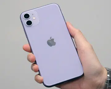 The Apple iPhone 11.
