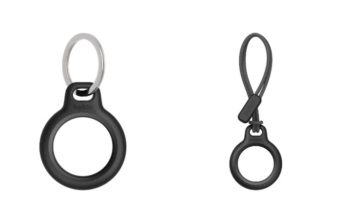 Third-party vendors like Belkin aren't far behind with AirTag accessories. Image courtesy of Belkin. 