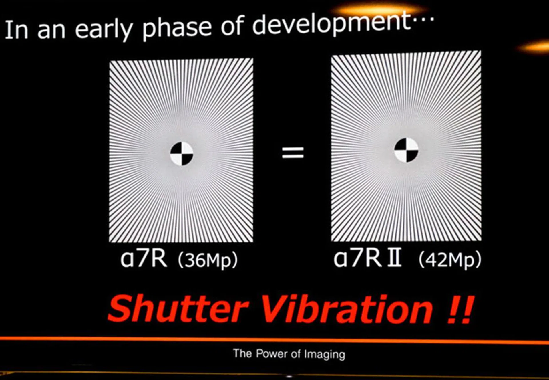 Sony's engineers saw that the early A7R II prototype wasn't resolving as much as the sensor could, prompting a redesign of the shutter module.
