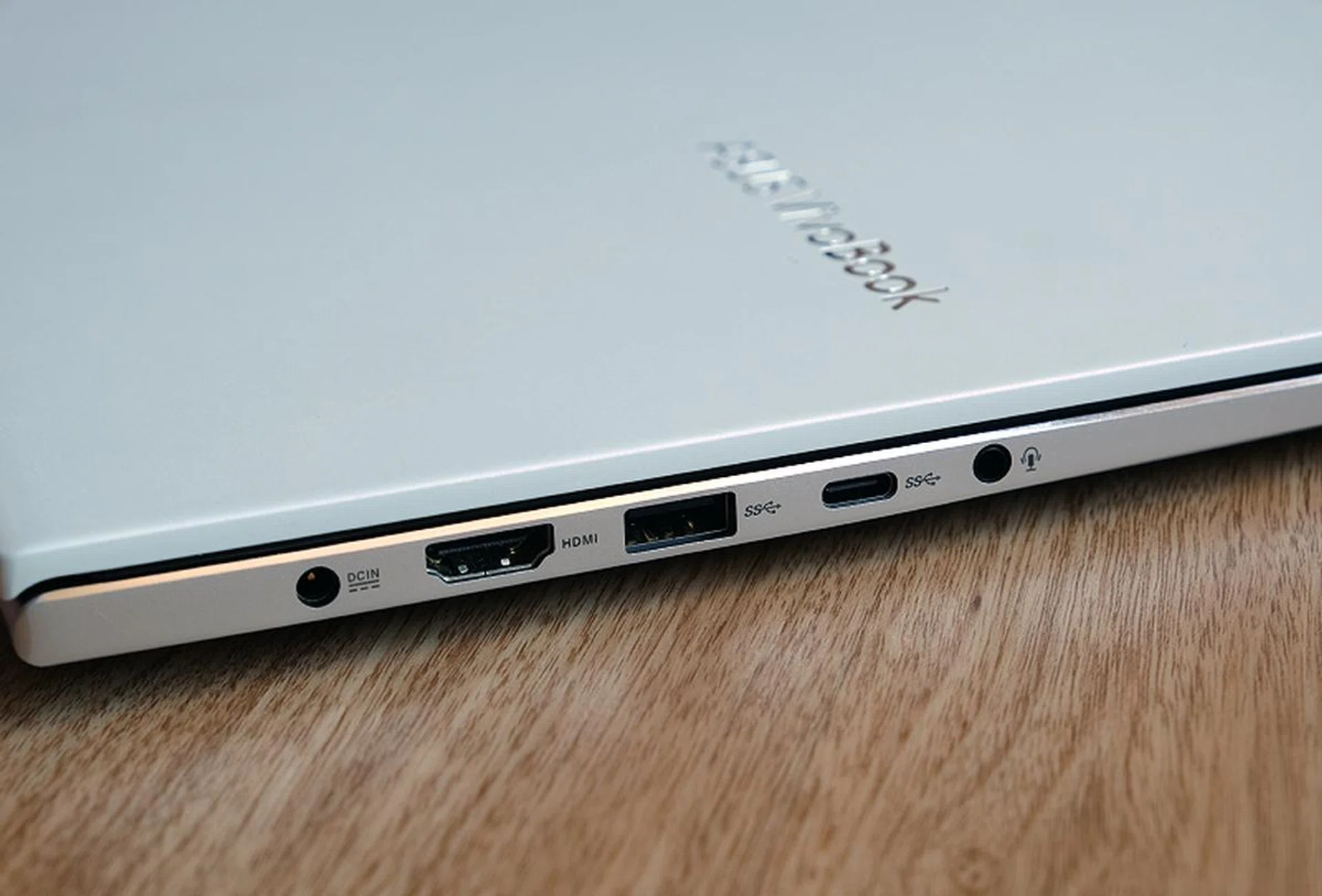 The ports on offer are quite adequate but the USB-C port cannot be used to charge the notebook.