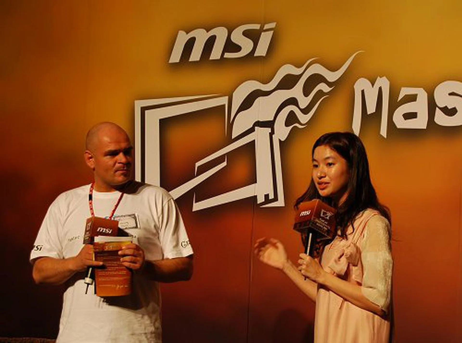  To brief them on the rules, MSI has arranged for top overclocker, Norwegian Sturla, aka Stoolman to be the judge for this event.  