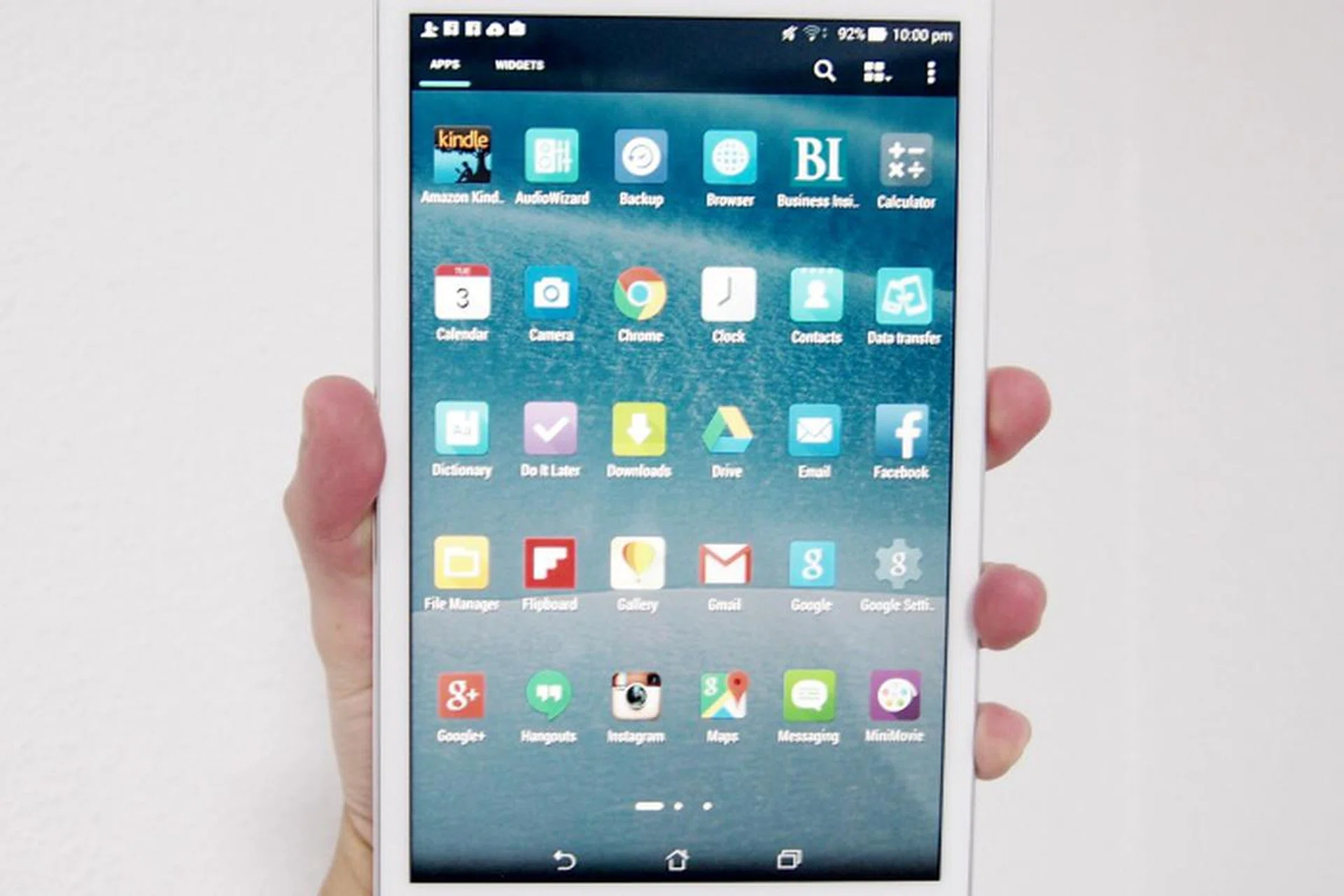 The ASUS MeMO Pad 8 is one of the few tablets in the market to be powered by a 64-bit processor.