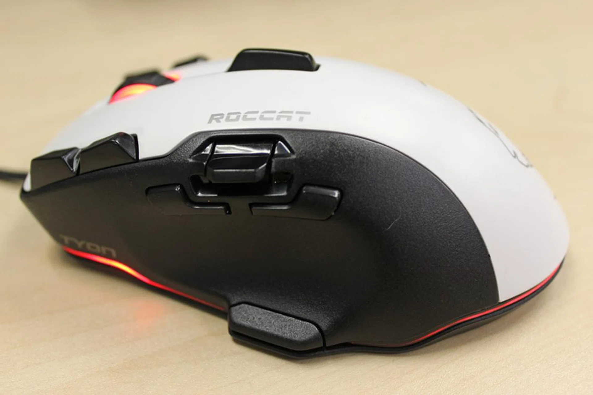 With 14 physical buttons, the Roccat Tyon might look cumbersome, but it's actually very comfortable to use.