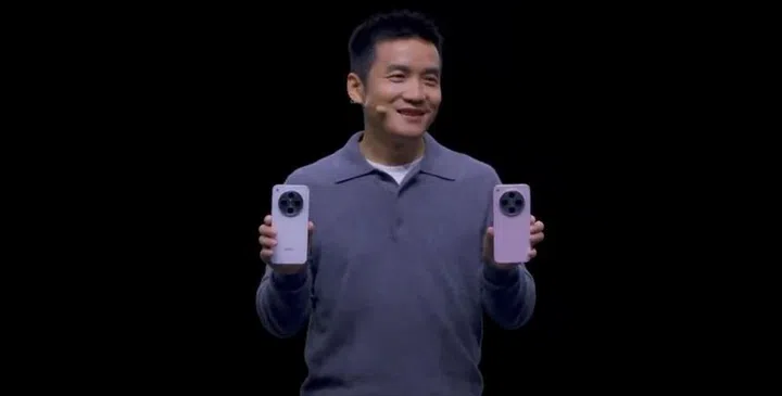 OPPO Find X8 and Find X8 Pro as seen at the China market keynote. Image: OPPO.